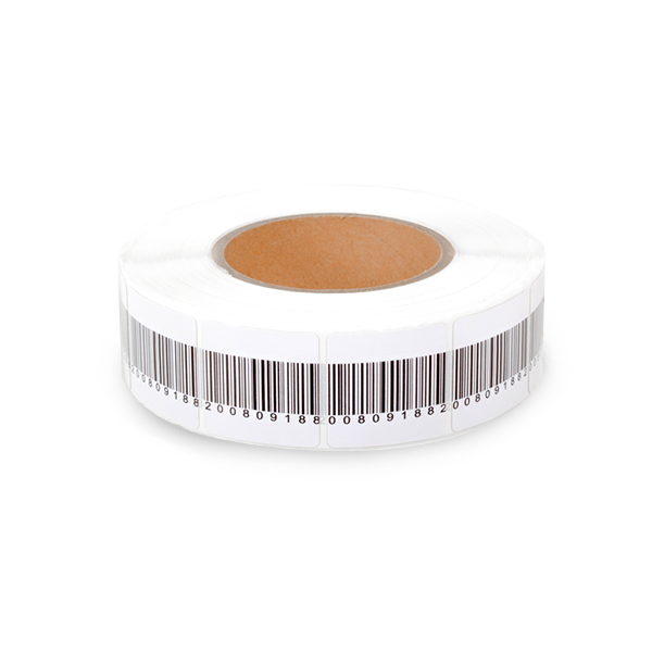 RF 40x40mm Label - Barcode (1000/roll,8.2Mhz)