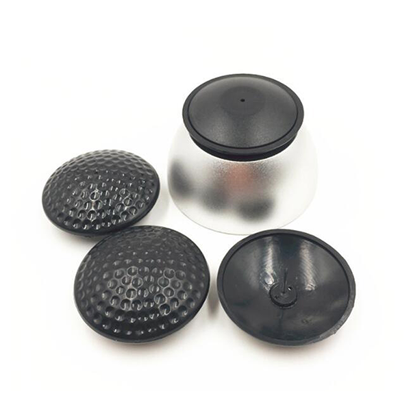 HD012 factory price eas security tag 53mm middle golf tag black color round hard tag for garment ret